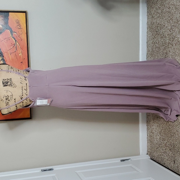 Birdy Grey Ash Dress in Dark Mauve Size Large - Picture 6 of 9